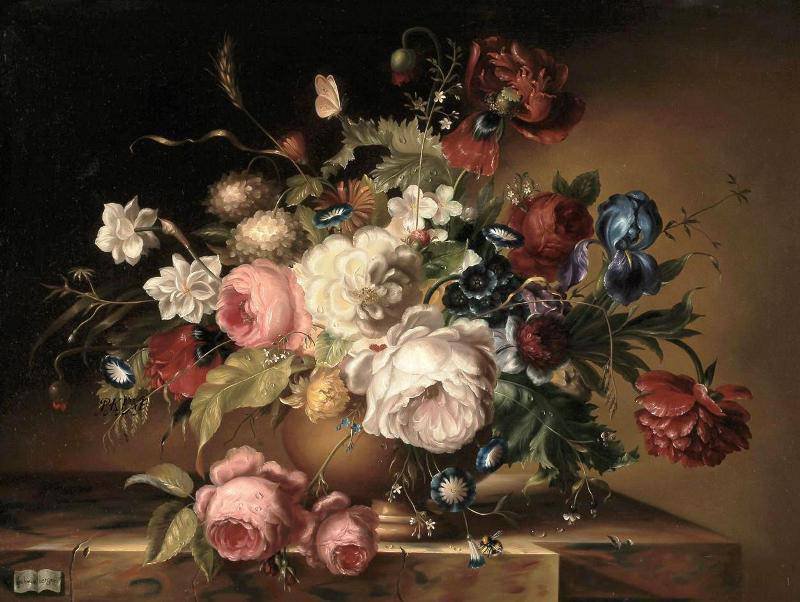 №552475 - цветы, роза, букет - оригинал