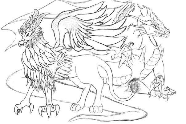 Дракон и ... - оригинал