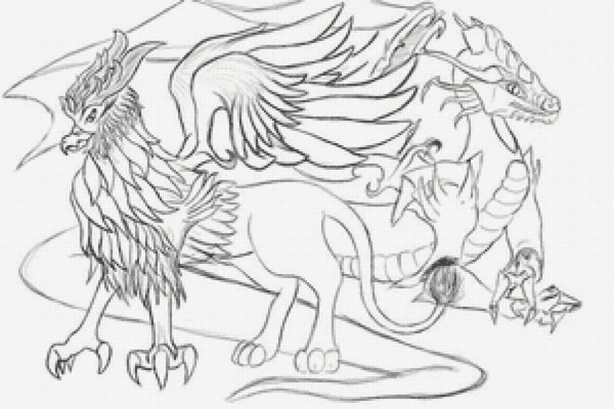 Дракон и ... - предпросмотр