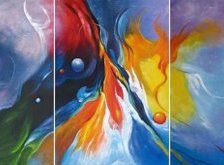 Схема вышивки «Tryptyk»