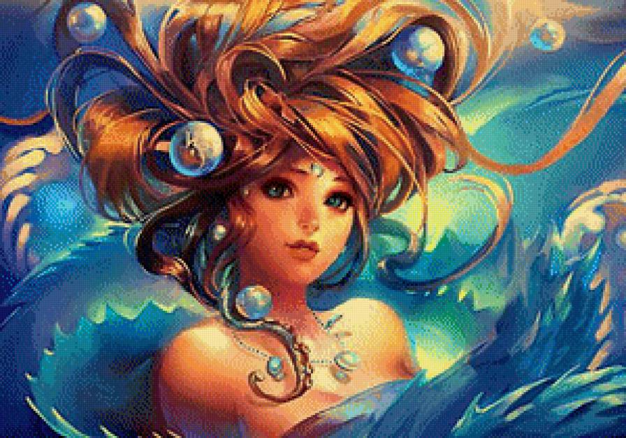 Русалочка - русалка - предпросмотр