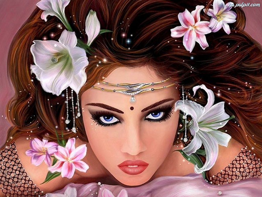 Девушка - красавица, девушка, фэнтези - оригинал