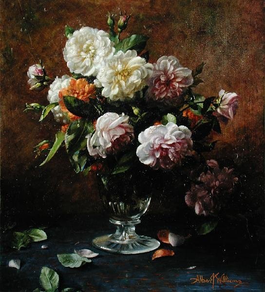 A GATHERING FROM AN OLD ROSE GARDEN - оригинал