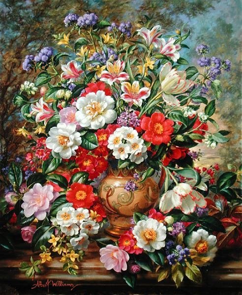 FLOWERS OF SPRING'S AWAKENING BREATH - оригинал