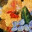 Предпросмотр схемы вышивки «GARDEN FLOWERS OF AUGUST» (№552808)