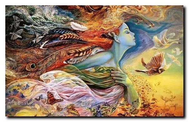 мечта - фентези, каартина, женщина - оригинал
