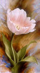Тюльпан - акварель, цветы, тюльпаны - оригинал