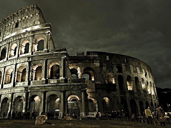 Колизей - архитектура, рим - оригинал