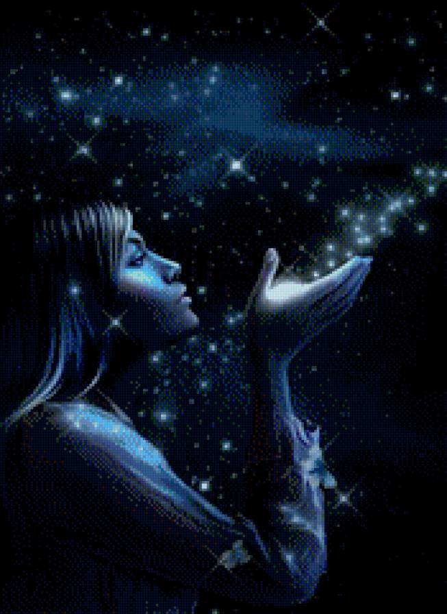 ночь - девушка - предпросмотр