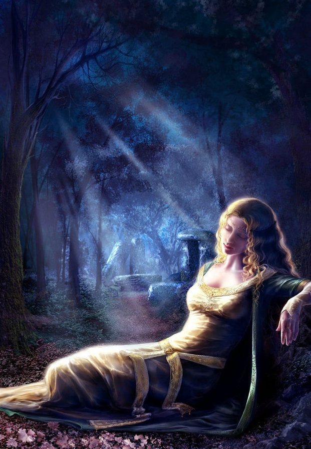 на рассвете - девушка - оригинал