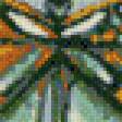 Предпросмотр схемы вышивки «Вариант для подушки "Бабочки"» (№553481)