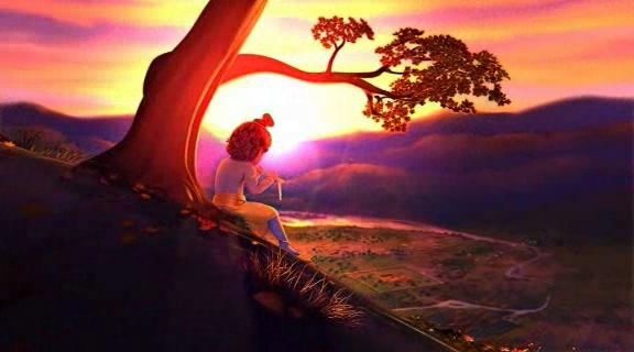 Кришна и флейта - бог, кришна, веды, индия, флейта, харе - оригинал