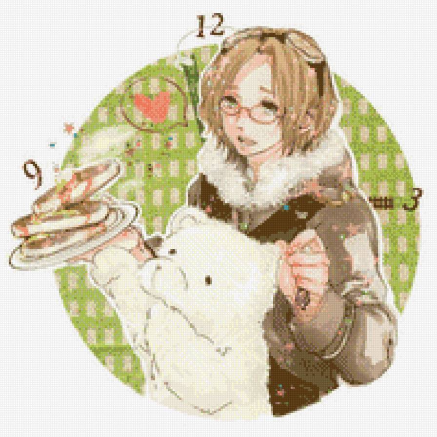 Блинчики - хеталия, метти, канада, аниме, меттью уильямс, мишка - предпросмотр