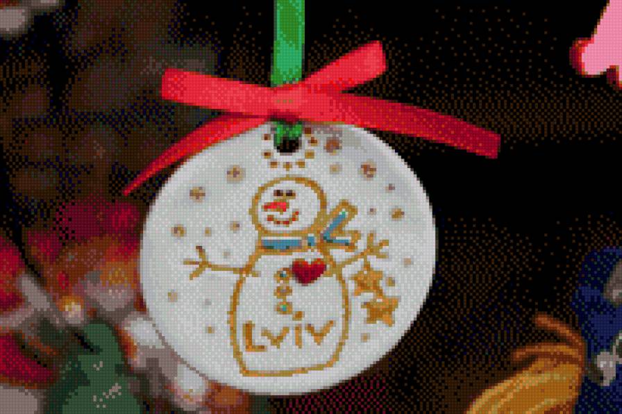 сладкий снеговик - предпросмотр