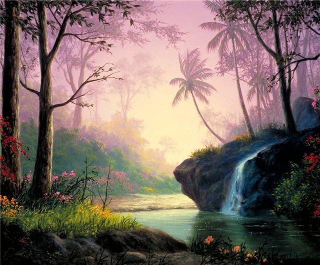 тропический рай - тропики, пейзаж - оригинал