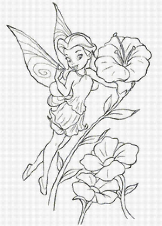 тинки и цветы - предпросмотр