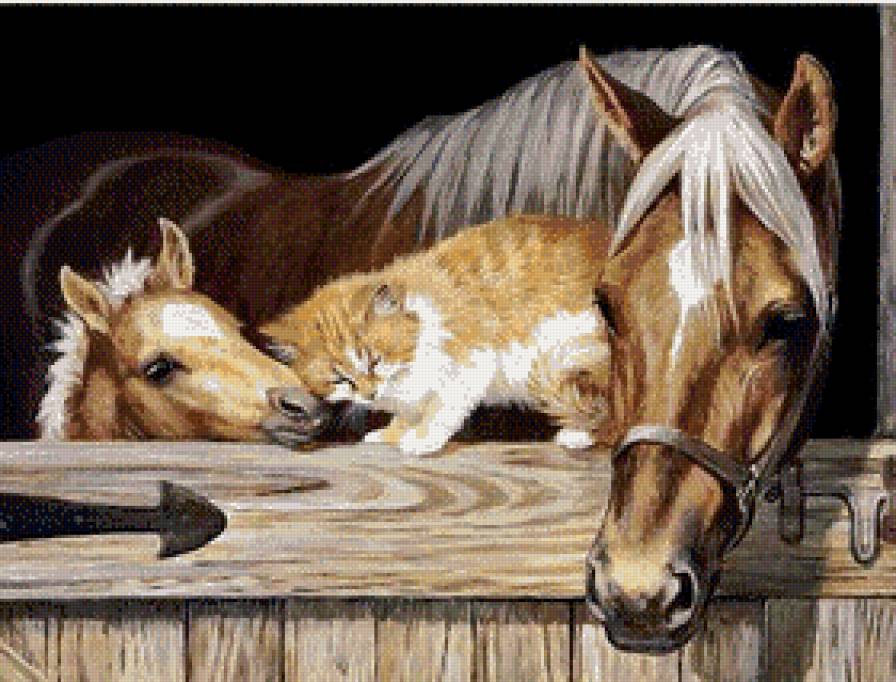 Лошадки - лошади - предпросмотр