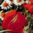 Предпросмотр схемы вышивки «пейзаж с цветами» (№554918)