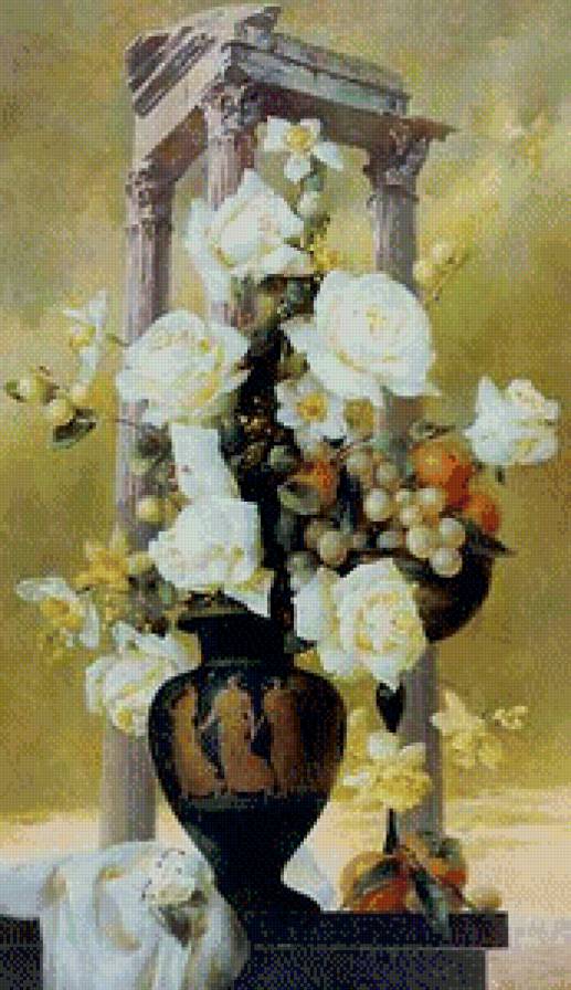 Осмак "Цветы" - осмак, картина, цветы - предпросмотр