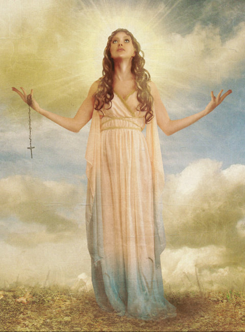 благодать - девушка - оригинал