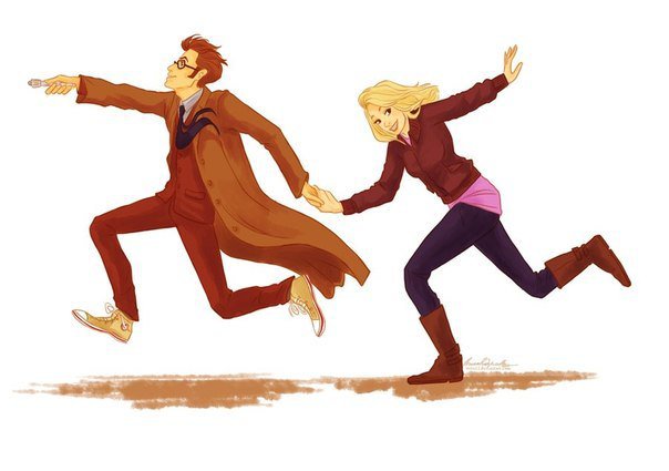 Doctor Who and Rose - оригинал