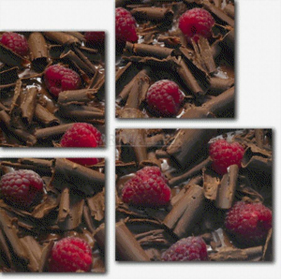 №555282 - триптих, ягоды - предпросмотр