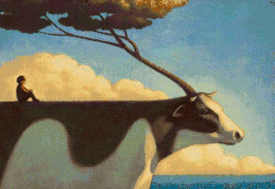 корова Сурабхи - веды, бог, корова, сурабхи, индия - предпросмотр