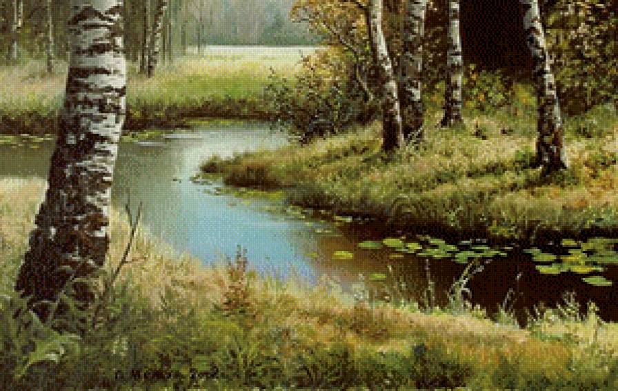 Русский пейзаж ч.2 низ - россия, лето, природа, пейзаж - предпросмотр