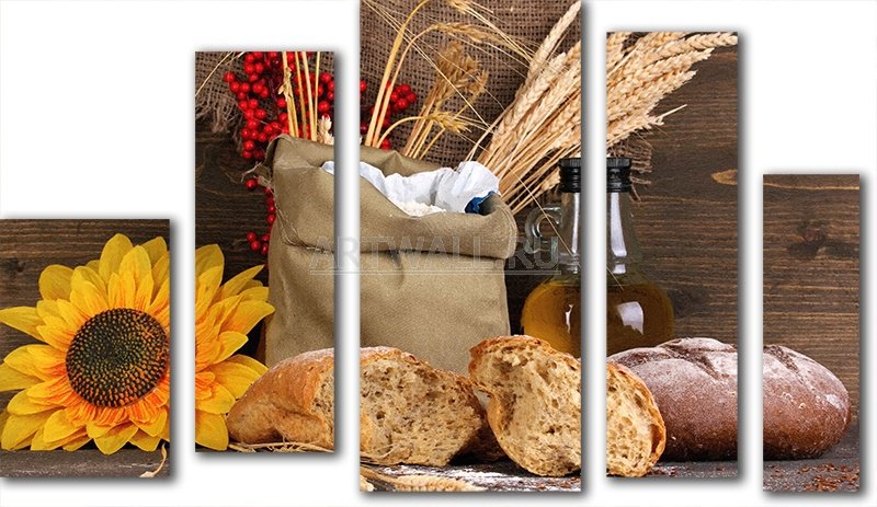 №555302 - триптих, натюрморт - оригинал