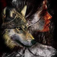 Схема вышивки «коллекция "волки"»