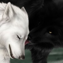 Схема вышивки «коллекция "волки"»