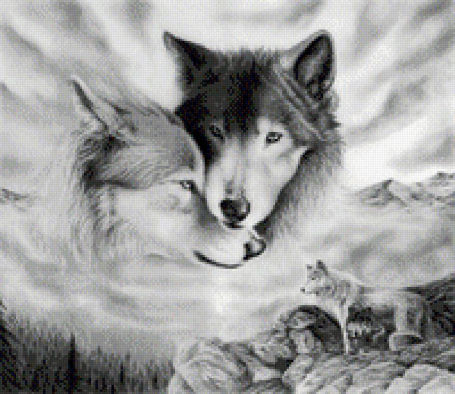 коллекция "волки" - предпросмотр