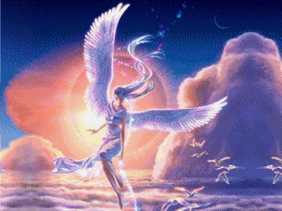 Ангел в небе - предпросмотр