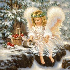 Ангелок под ёлкой