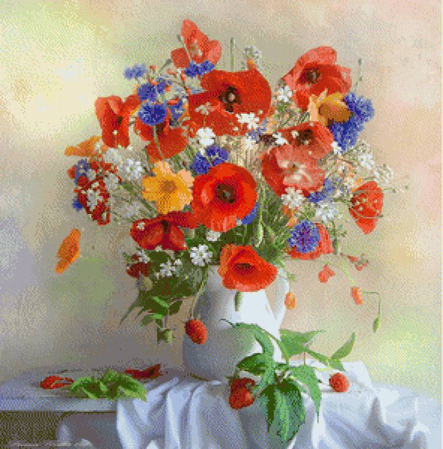 Букет цветов - предпросмотр