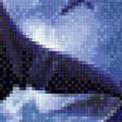 Предпросмотр схемы вышивки «Дельфин» (№555703)