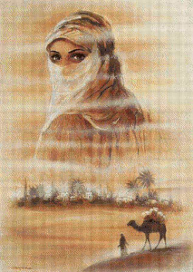 Девушка пустыни - предпросмотр