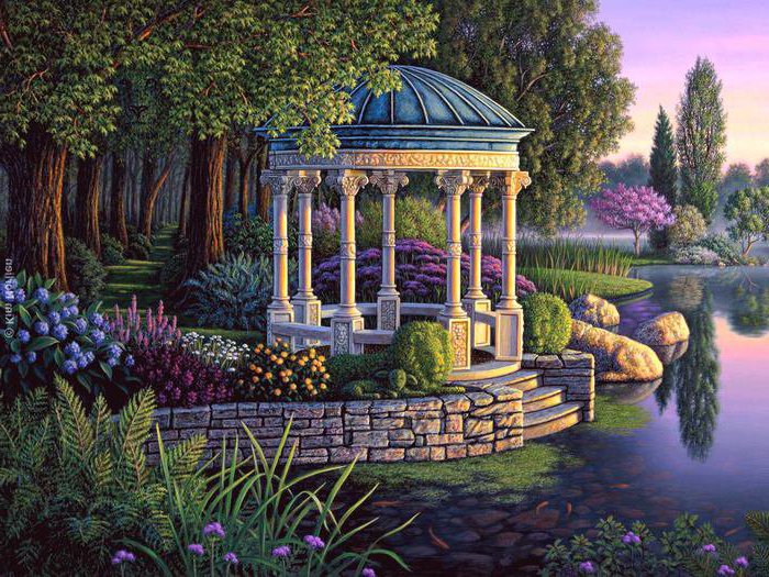 Беседка - оригинал