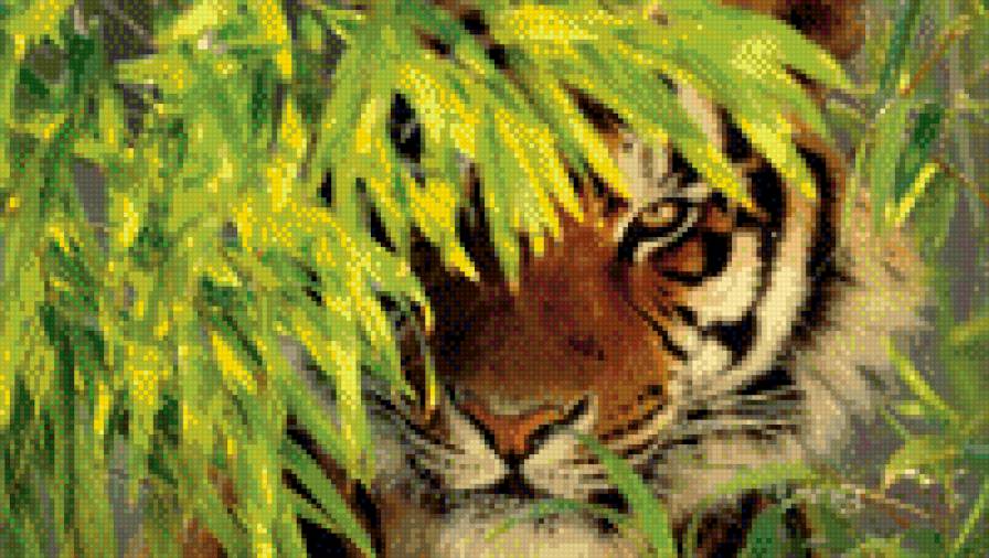 на охоте 2 - тигры, животные - предпросмотр