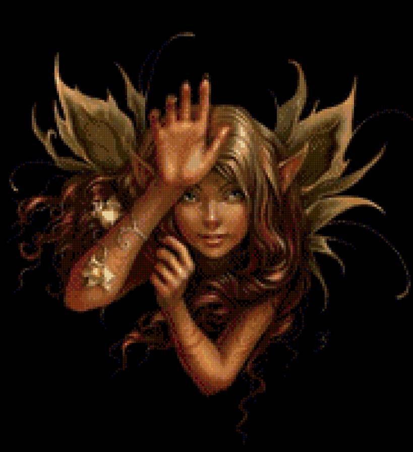 нимфа - фэнтези - предпросмотр