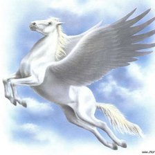 Схема вышивки «пегас»