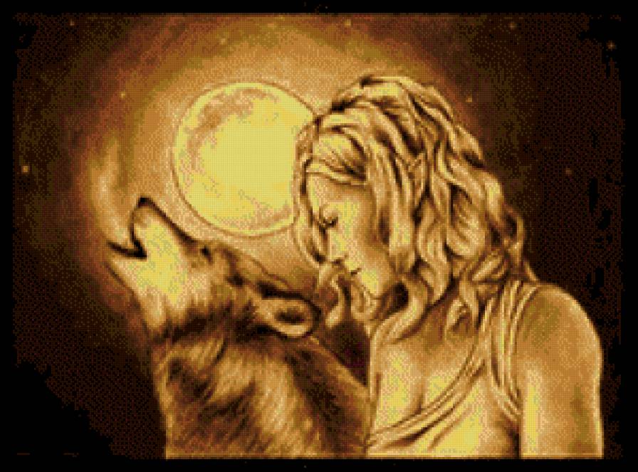 Волк и фея - предпросмотр