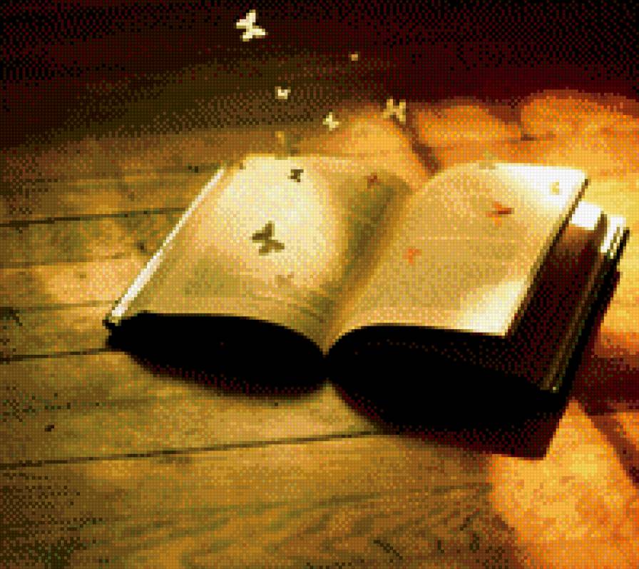 книга чудес - книга, бабочки - предпросмотр