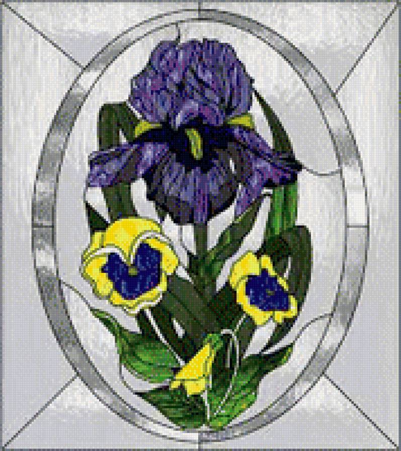 №556496 - ирис, букет, цветы - предпросмотр