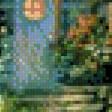 Предпросмотр схемы вышивки «Домик у реки» (№557148)