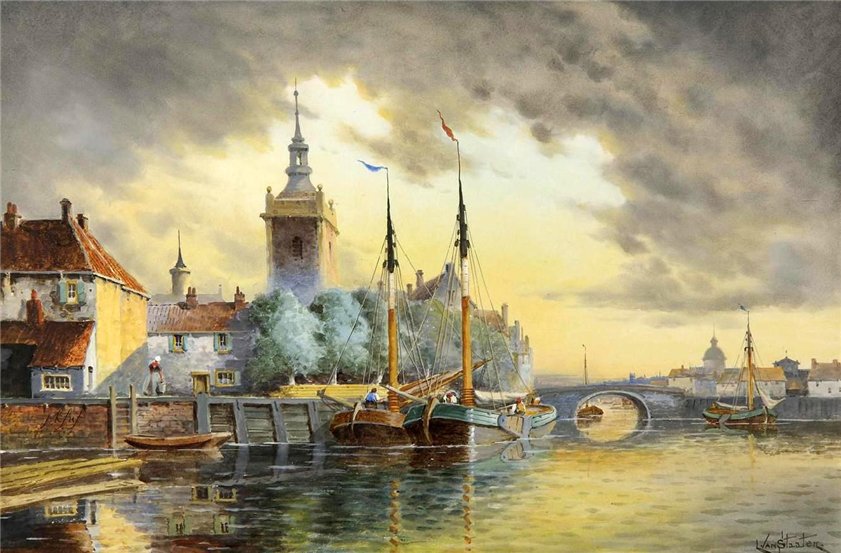 картина - города - оригинал