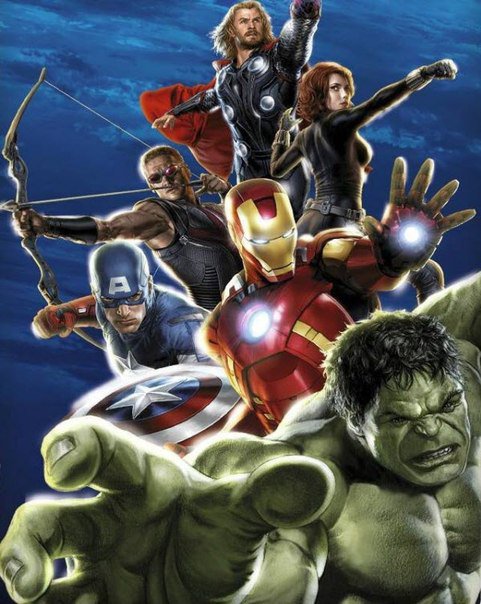 Мстители - марвел, супергерои, мстители, avengers - оригинал