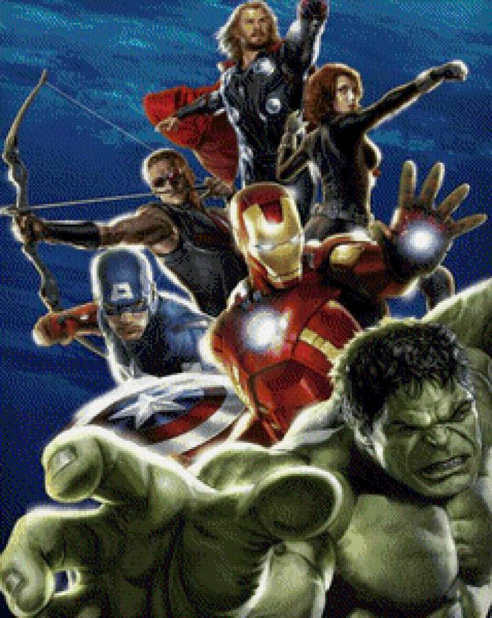 Мстители - марвел, avengers, мстители, супергерои - предпросмотр