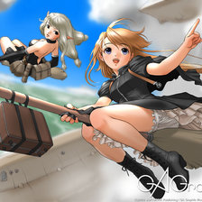 Схема вышивки «самолет»