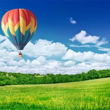 Схема вышивки «Воздушный шар»